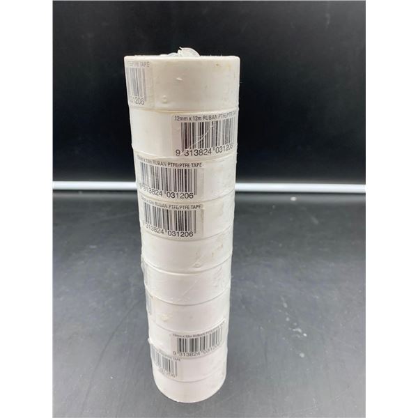 12mm x 12m Ruban PTFE (10ct)