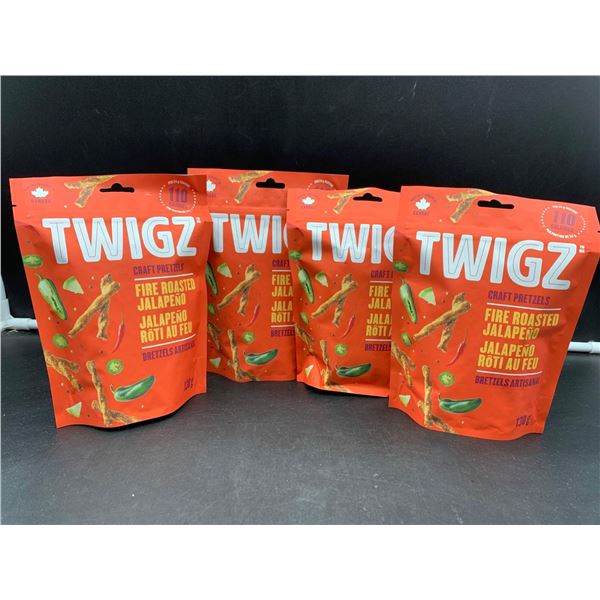Twigz Fire Roasted Jalapeno Bretzels (130g x 4)