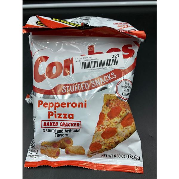 Combo's Stuffed Snacks-Pepperoni Pizza Baked Cracker (178.6g x 4)