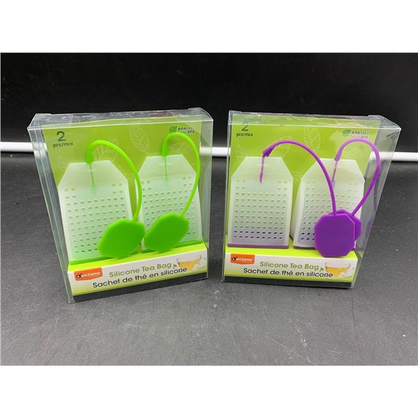 Silicone Tea Bags (2 x 2)