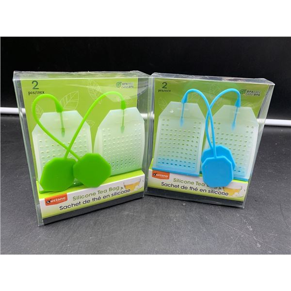 Silicone Tea Bags (2 x 2)