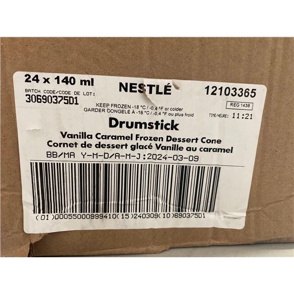FROZEN - Nestle Vanilla Caramel Desert ConeÂ  24x140ml