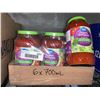 Image 1 : CASE LOT- Great Value Organic Tomato Basil Pasta Sauce 6x700ml