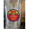 Image 2 : CASE LOT - Big Party Pack 5.5oz Plastic Wine Glasses ClearÂ  9 Packs x 32pcsÂ 