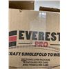 Image 2 : CASE LOT -Everest Pro Kraft Single Fold Towel s 250 Towels x16pk