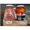 Image 1 : CASE LOT - Strub& #39;s Homestyle Pickled Hot Pepper Rings 2x4L