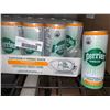 Image 2 : CASE LOT - Perrier Caffeine & amp; Yerba Mate Tangerine Flavor Caffeinated Energy Drink 24 x 330ml