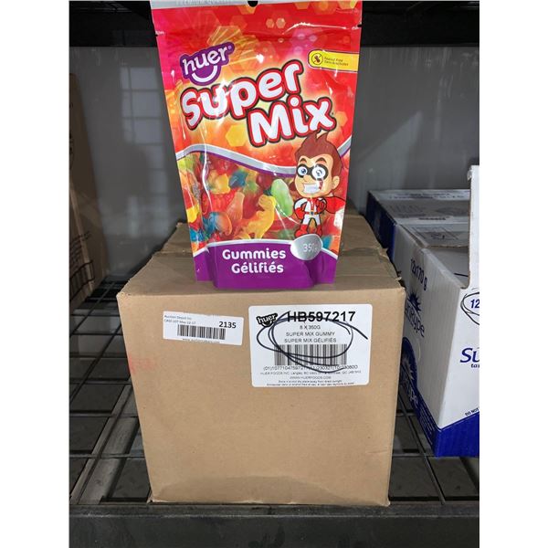CASE LOT -Huer Super Mix Gummy Candy 8 x 350g
