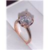 Image 2 : Rose Ladies 1.30 Carat Brilliant cut Solitaire Engagement ring