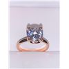 Image 3 : Rose Ladies 1.30 Carat Brilliant cut Solitaire Engagement ring