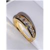 Image 2 : V. Wang Styled Multi Bezel Set Stones Wedding Band Ring