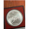 Image 2 : Canada Montreal 1976 Olympics Lacrosse Silver 10 Dollar Coin with Case