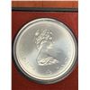 Image 3 : Canada Montreal 1976 Olympics Lacrosse Silver 10 Dollar Coin with Case