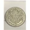 Image 2 : Vintage Canada 1950 King George VI Silver Half Dollar Coin