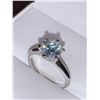 Image 2 : 3 Carat Moissanite VVS Solitaire Ring Ladies .925 Silver