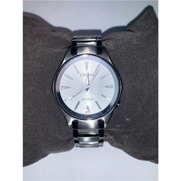 Citizen Eco-Drive Ladies Silver Watch