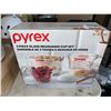 Image 1 : Pyrex 3 Piece Glass Measuring Cup Set