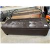 Image 4 : Fulham Brown Storage Ottoman