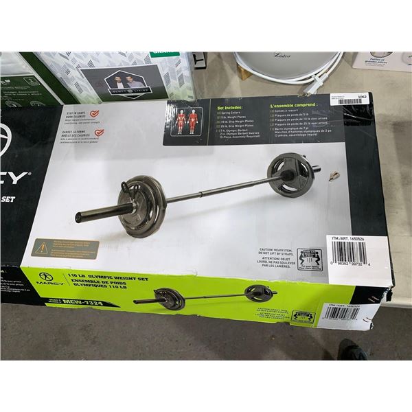 Marcy 110LB Olympic Weight Set