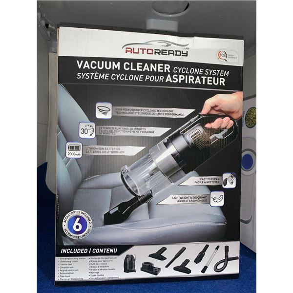 AutoReady Vacuum Cleaner Cyclone System 6 accessories Included