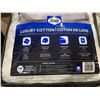 Image 3 : Sealy Luxury Cotton Queen 400 Thread Count Mattress Pad