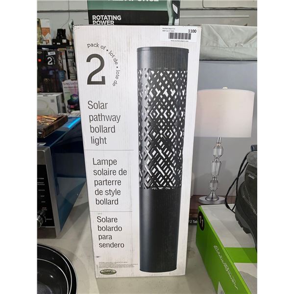 Naturally Solar Pathway Bollard Light Set of 2