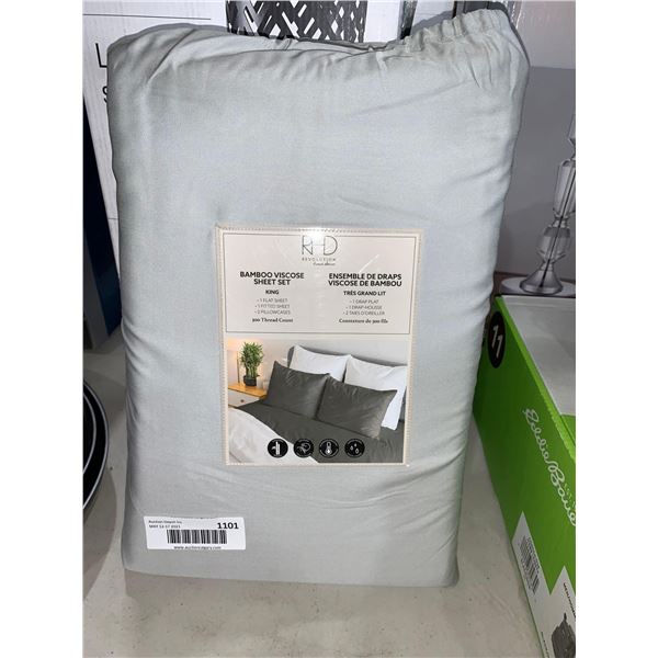 RHD Bamboo Viscose Sheet Set King Size  300 Thread Count