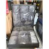 Image 1 : Adjustable Position Memory Foam Floor Chair & Gaming Chair Grey