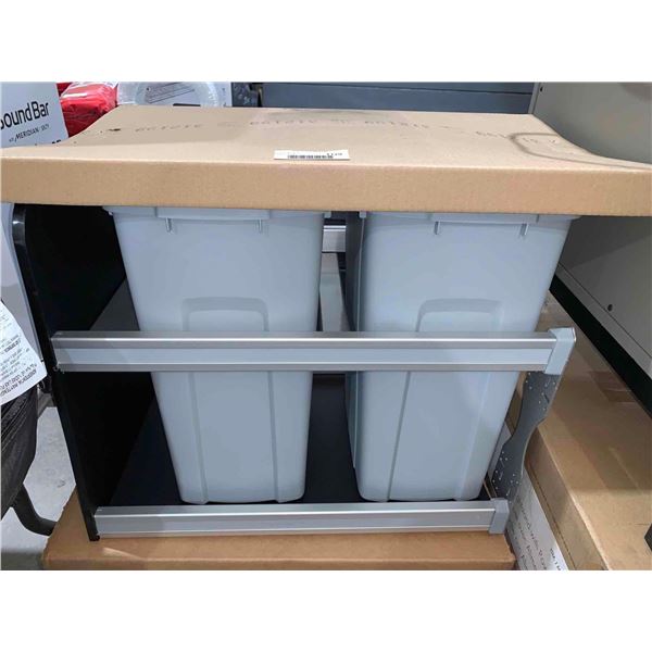 Soft Close Undermount Pull Out Double Waste Bins