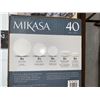 Image 3 : Mikasa Alyssa Bone China 40pc Dinnerware Set