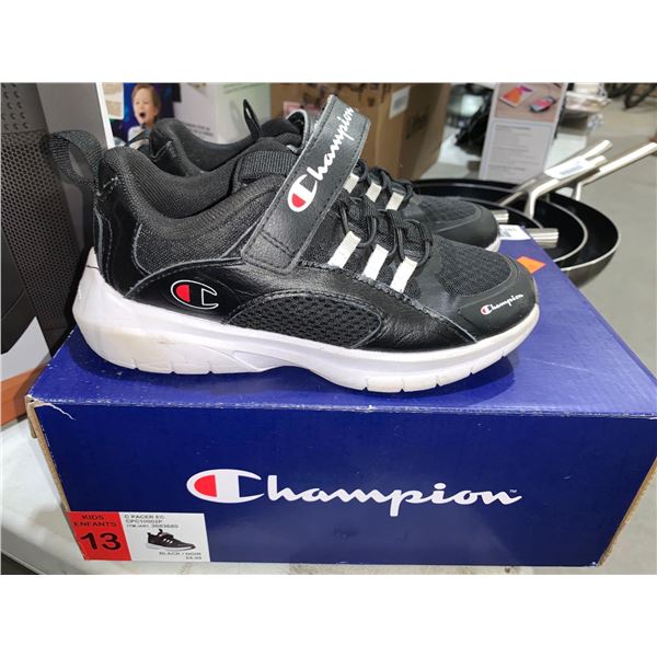 Champion C Pacer EC Kids Size 13 Black