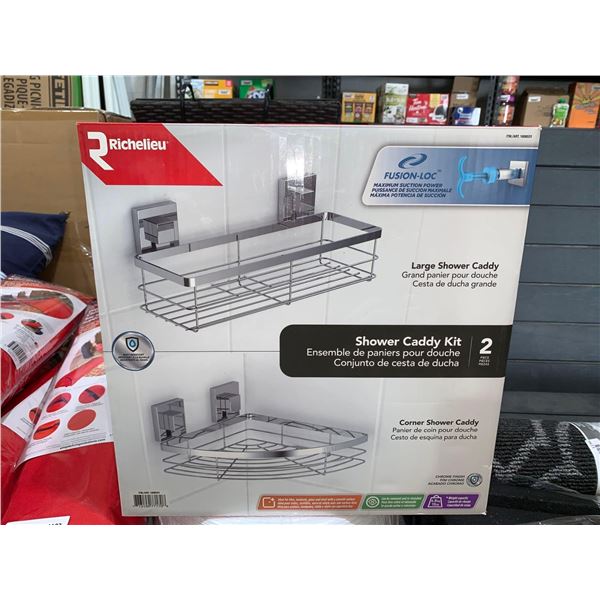 Richelieu Large Shower Caddy 2 Pcs