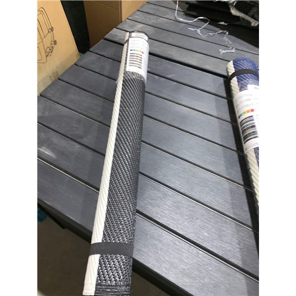 Patio Rug Reversible Cabana Black/White  3ft x 5ft