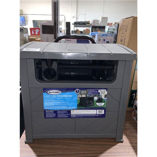 Suncast Smart Tube Hose Hideaway w/ Brass Connections