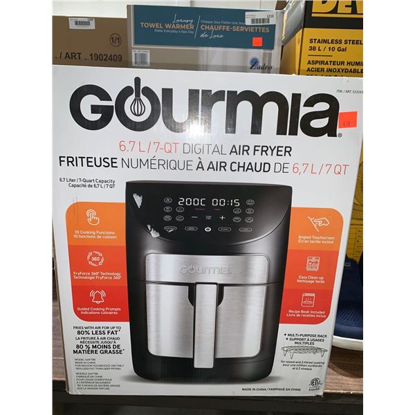 Gourmia 6.7L Digital Air Fryer