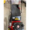 Image 9 : Troy-Bilt 21" Front Wheel Drive lawn Mower 159cc DHV/S.E.T. M Minor Damage as seen in photos