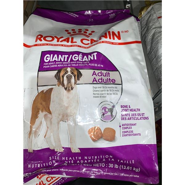 Royal Canin Giant Adult Bone & Joint Health 30lb Bag