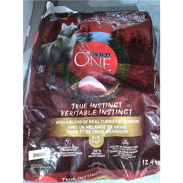 Purina One True Instinct Adult Dog Food 12.4kg