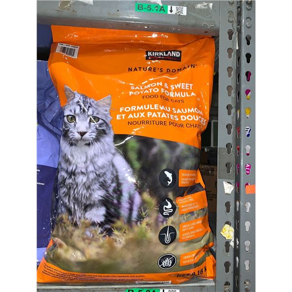 Kirkland Nature's Domain Salmon & Sweet Potato Formula For Cats 9.16kg
