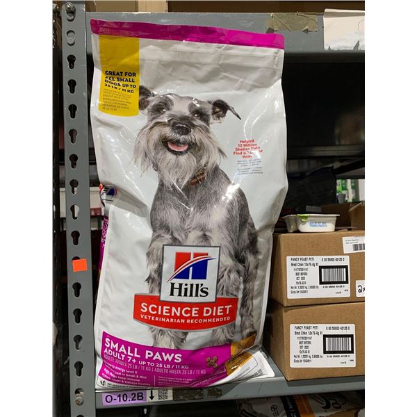 Hill's Science Diet Small Paws Adult 7+ up to 25lb Weight 15.5LB  Bag