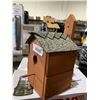 Image 2 : Locally Hand Made Shingled Wooden Bird House