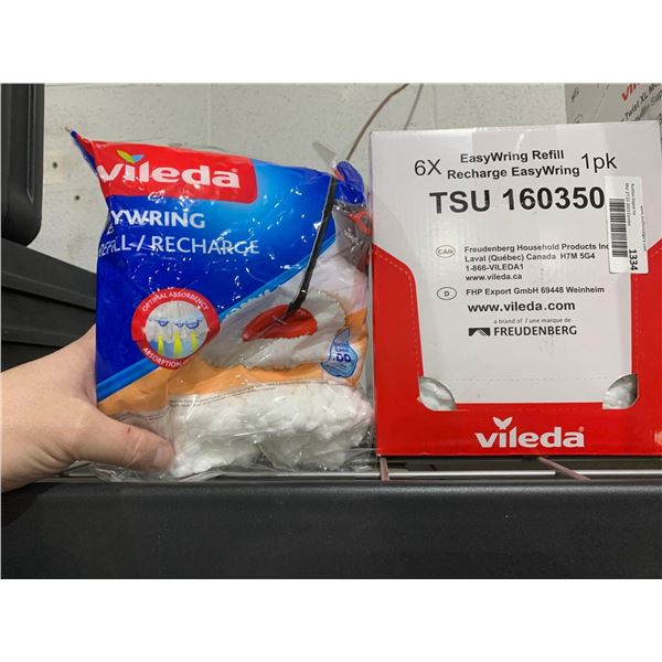 Vileda Easy wring Refill Mop (6ct)