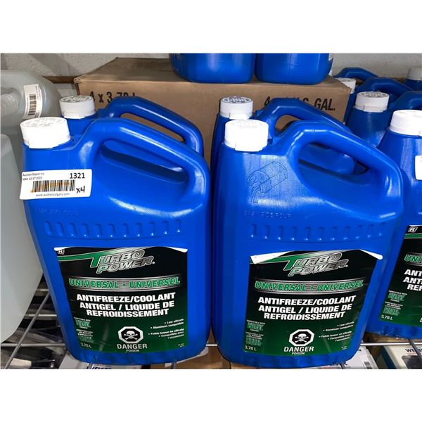 Turbo Power Universal Antifreee/Coolant 4X3.78L