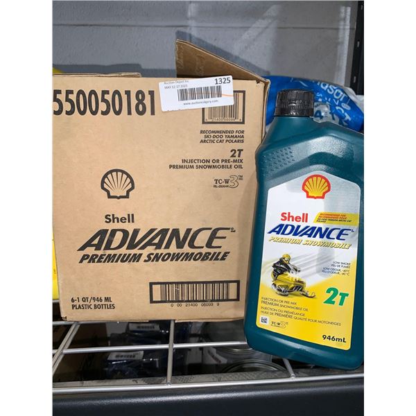 Shell Advanced Premium Snowmobile2T Premium Oil 6x946ml