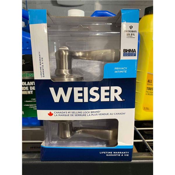 Weiser Privacy Door Handle - Lot of 1