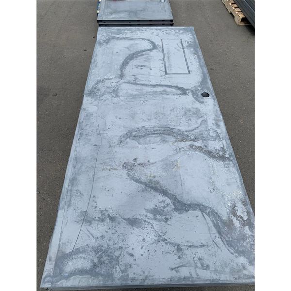 NEW - Metal Door As Seen In Photo - 3' W x 7' H - FR- 45 Min