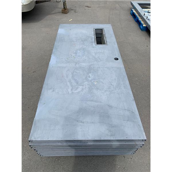 NEW - Metal Fire Rated Door As Seen in Photo - 3' W x 6'8" H - FR- 45 Min