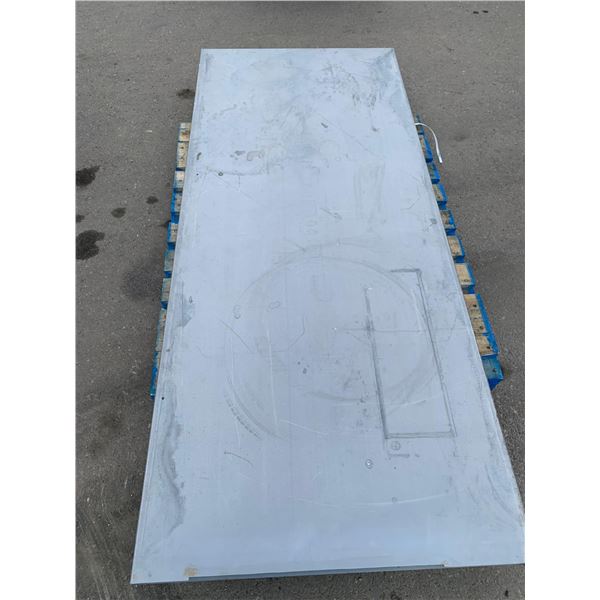 NEW - Metal Fire Rated Door As Seen In Photo -  3' W x 7' H - FR- 45 Min