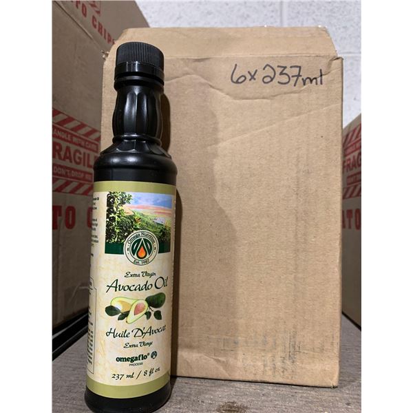 Omega Nutrition Extra Virgin Avocado Oil 6x237ml