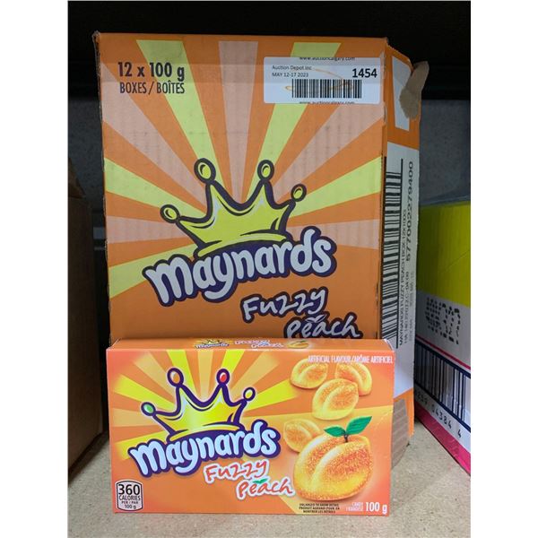 Maynards Fuzzy Peach 12x100g